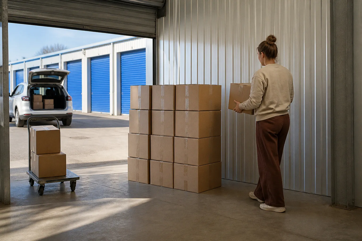 Аренда бокса self-storage: пошаговый алгоритм для новичков