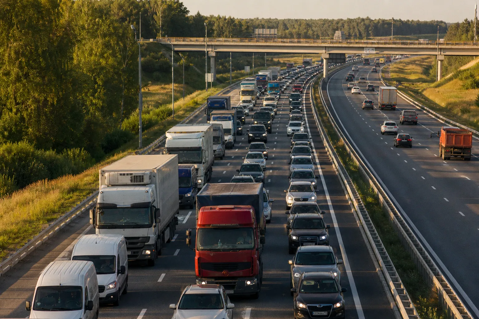 Автомобильные перевозки в августе: топливо и запреты движения