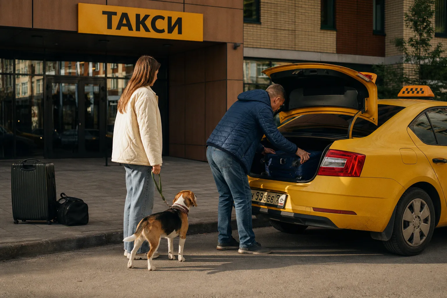 Новые правила перевозки багажа и животных в такси с сентября