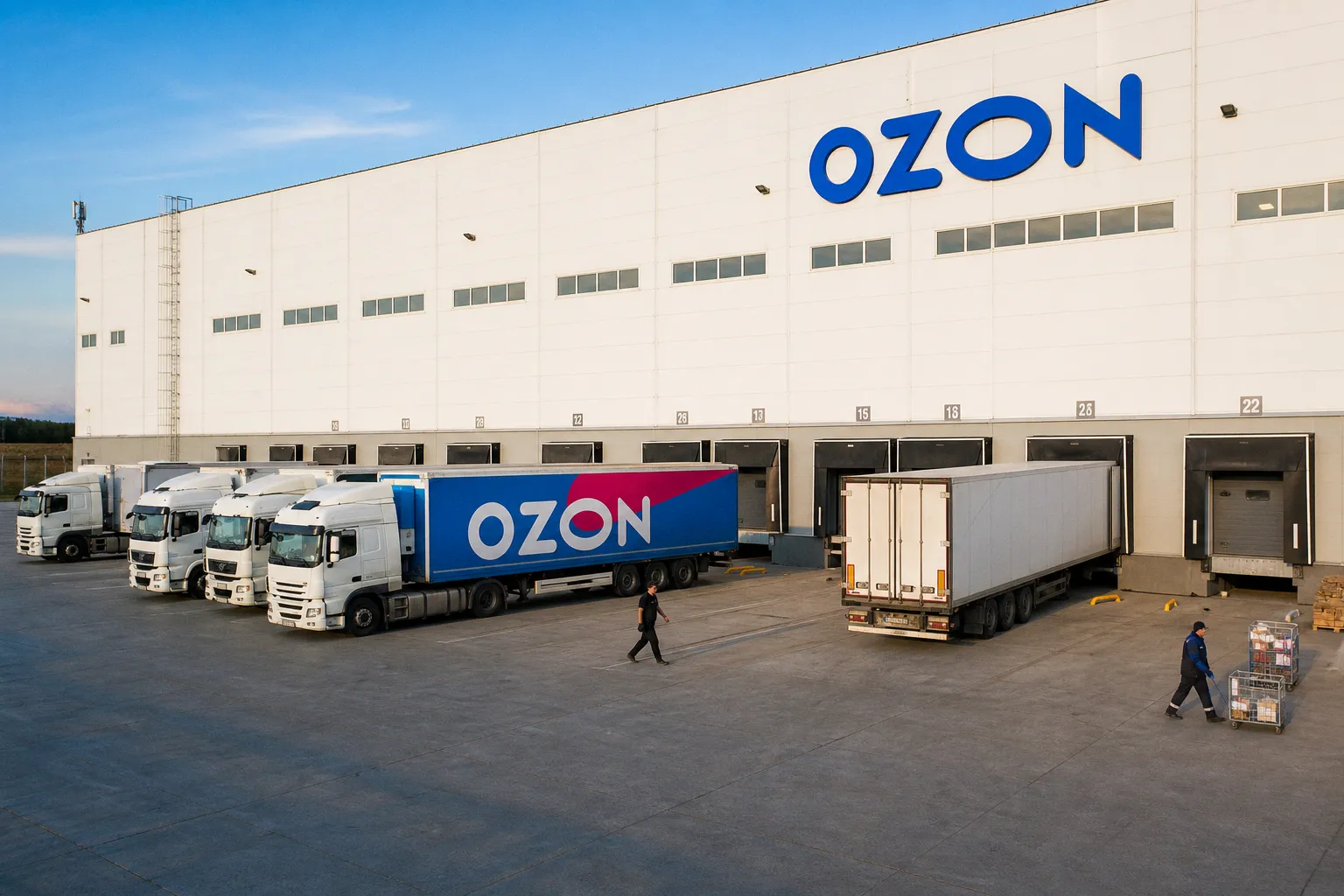 Ozon расширил логистические мощности за счёт аренды складов