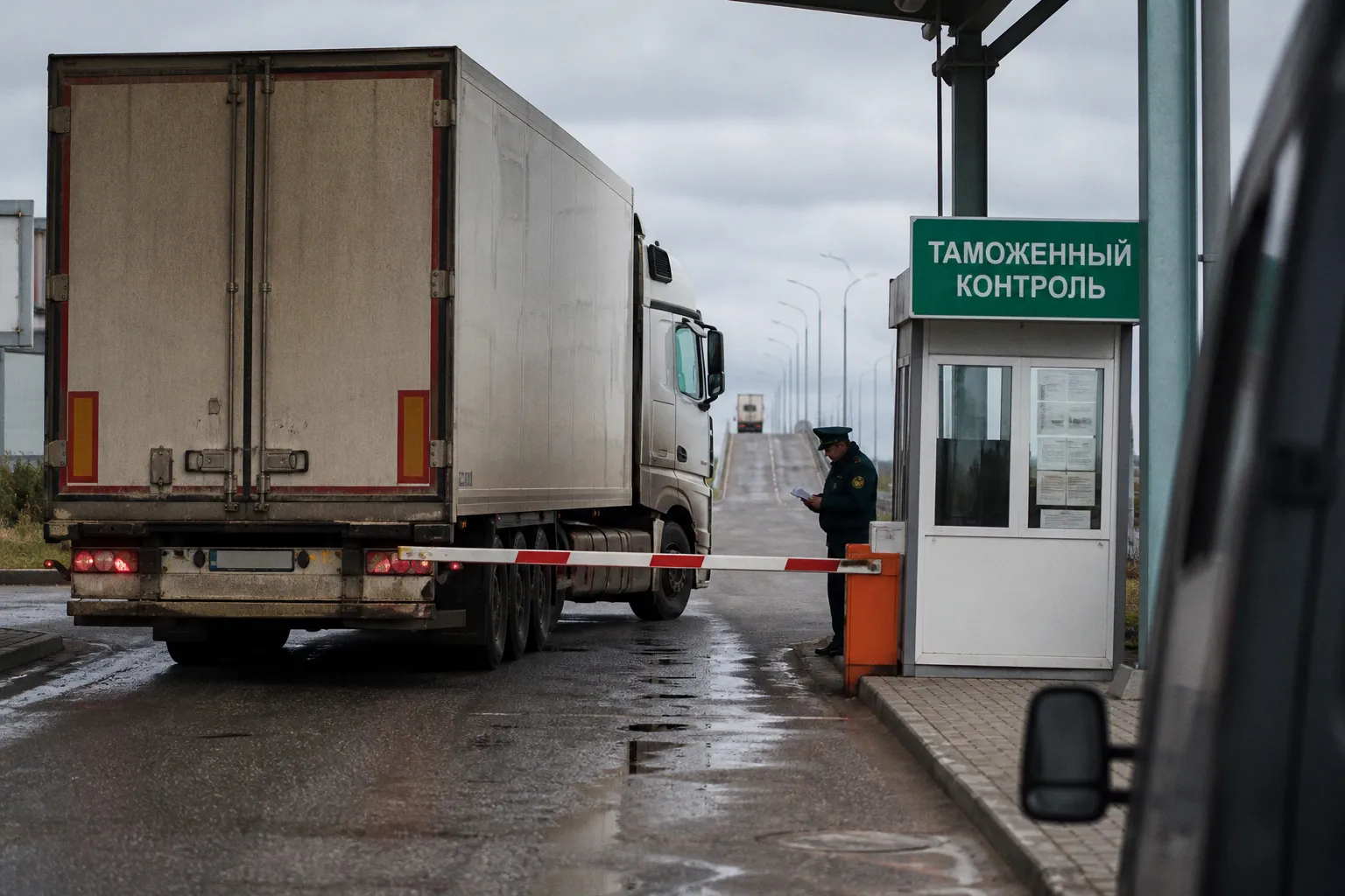 В России скорректировали правила въезда фур иностранных компаний